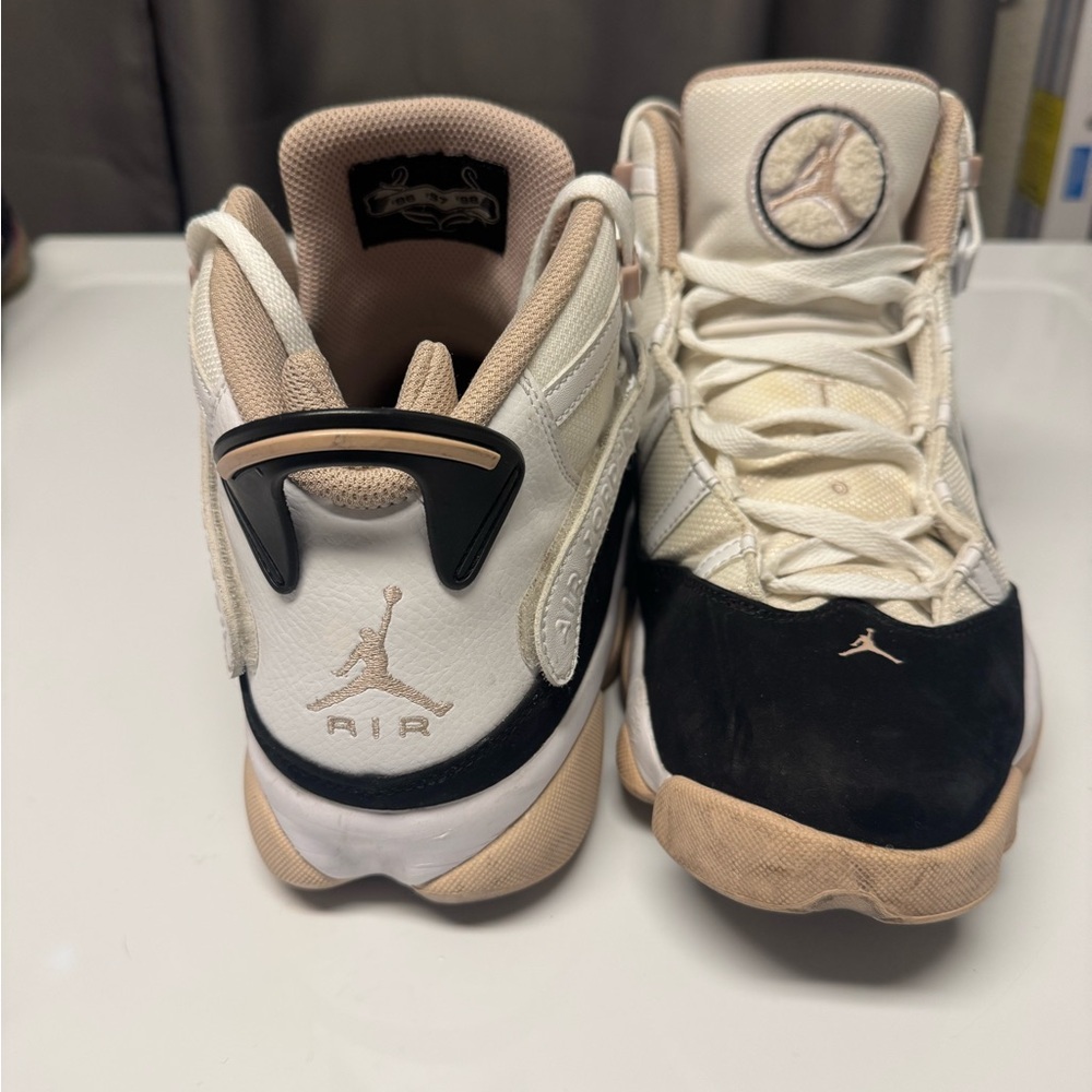 Jordan Athletic Shoes - Black and Cream